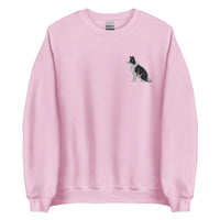 Embroidered Collie Craze Boy Sweatshirt