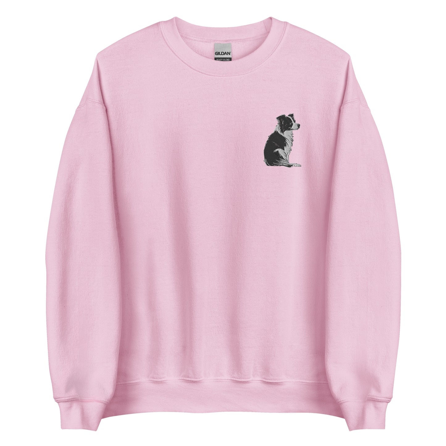 Embroidered Collie Craze Girl Sweatshirt