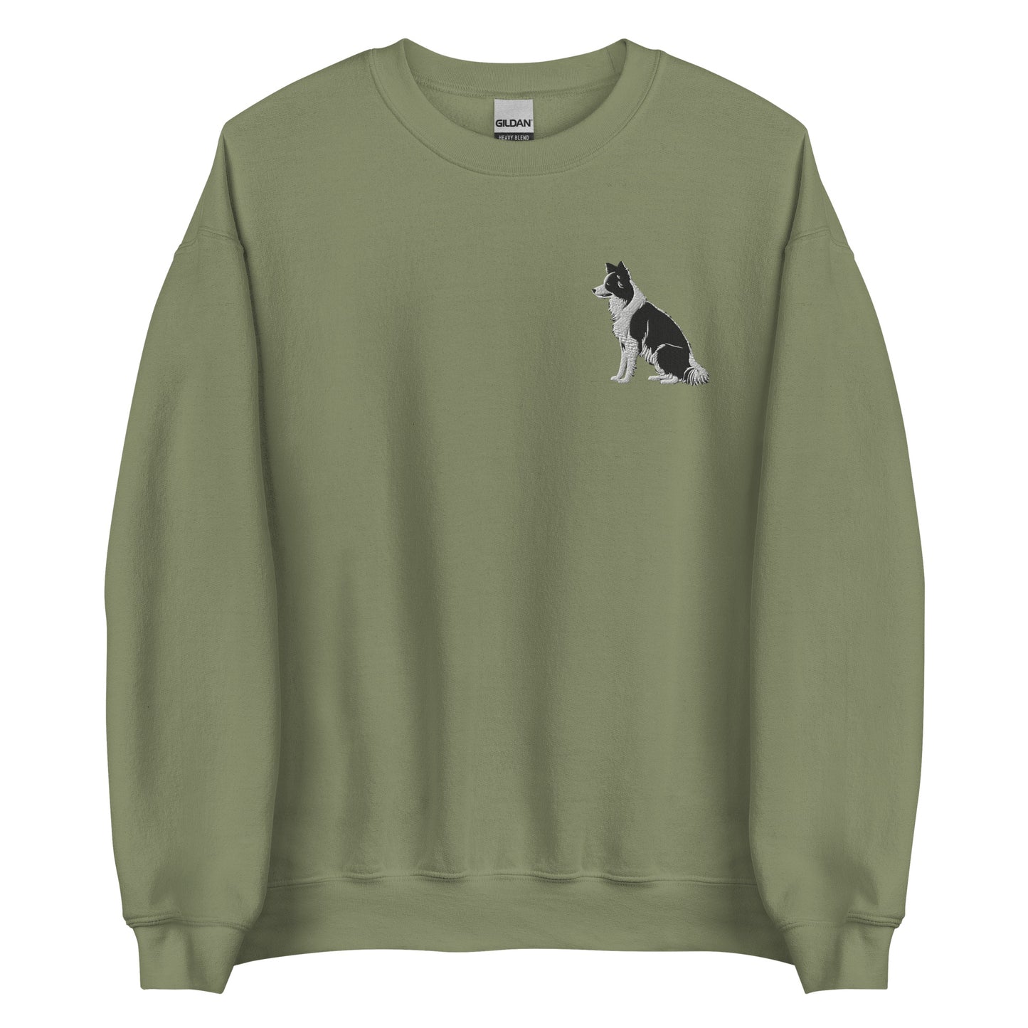 Embroidered Collie Craze Boy Sweatshirt