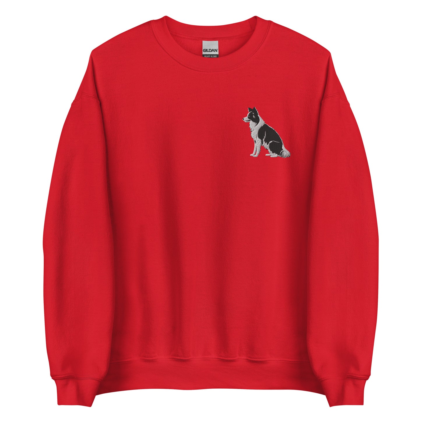 Embroidered Collie Craze Boy Sweatshirt