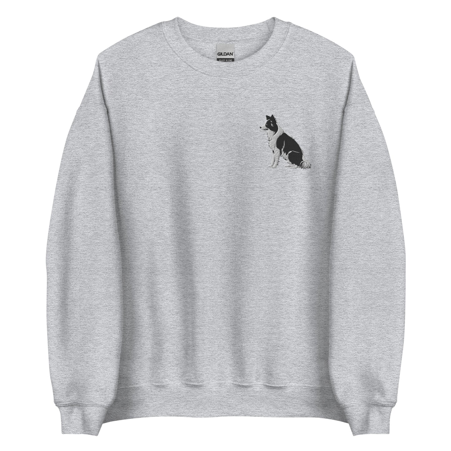 Embroidered Collie Craze Boy Sweatshirt