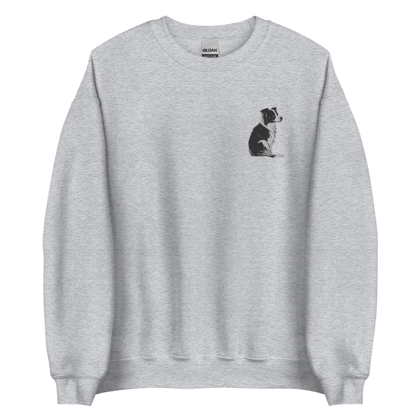 Embroidered Collie Craze Girl Sweatshirt