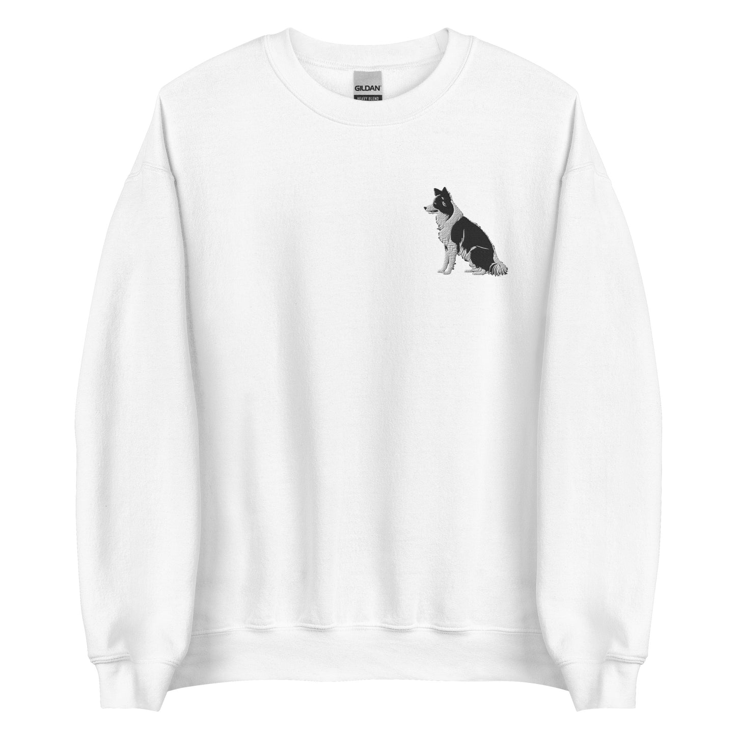 Embroidered Collie Craze Boy Sweatshirt