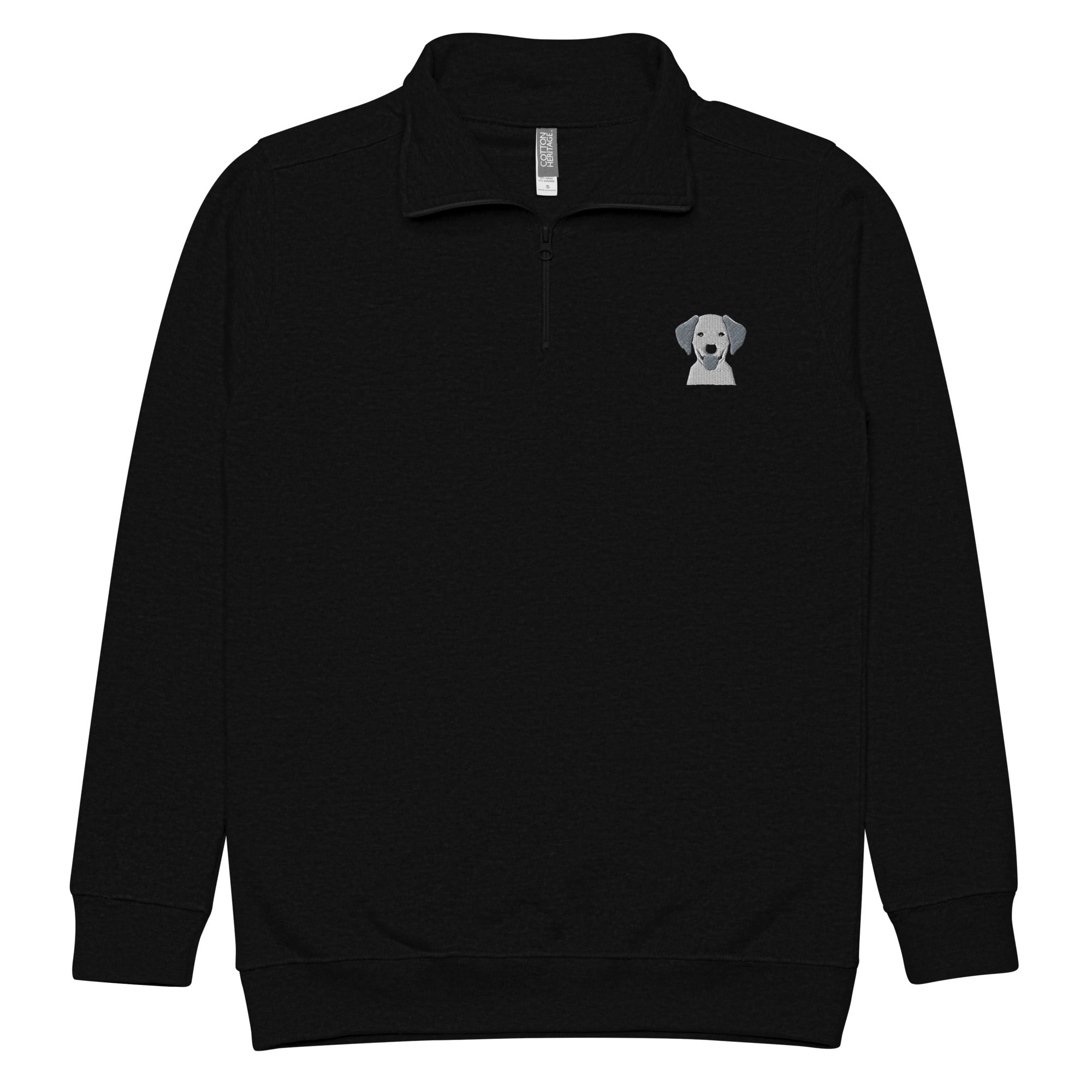 Embroidered Classic Silly Lab Fleece Pullover