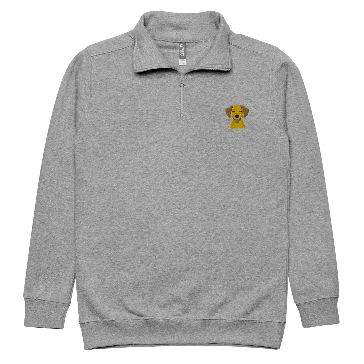 Embroidered Silly Lab Fleece Pullover