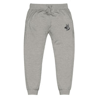 Embroidered Classic Shepherd Girl Fleece Sweatpants