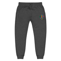 Embroidered Color Silly Lab Fleece Sweatpants