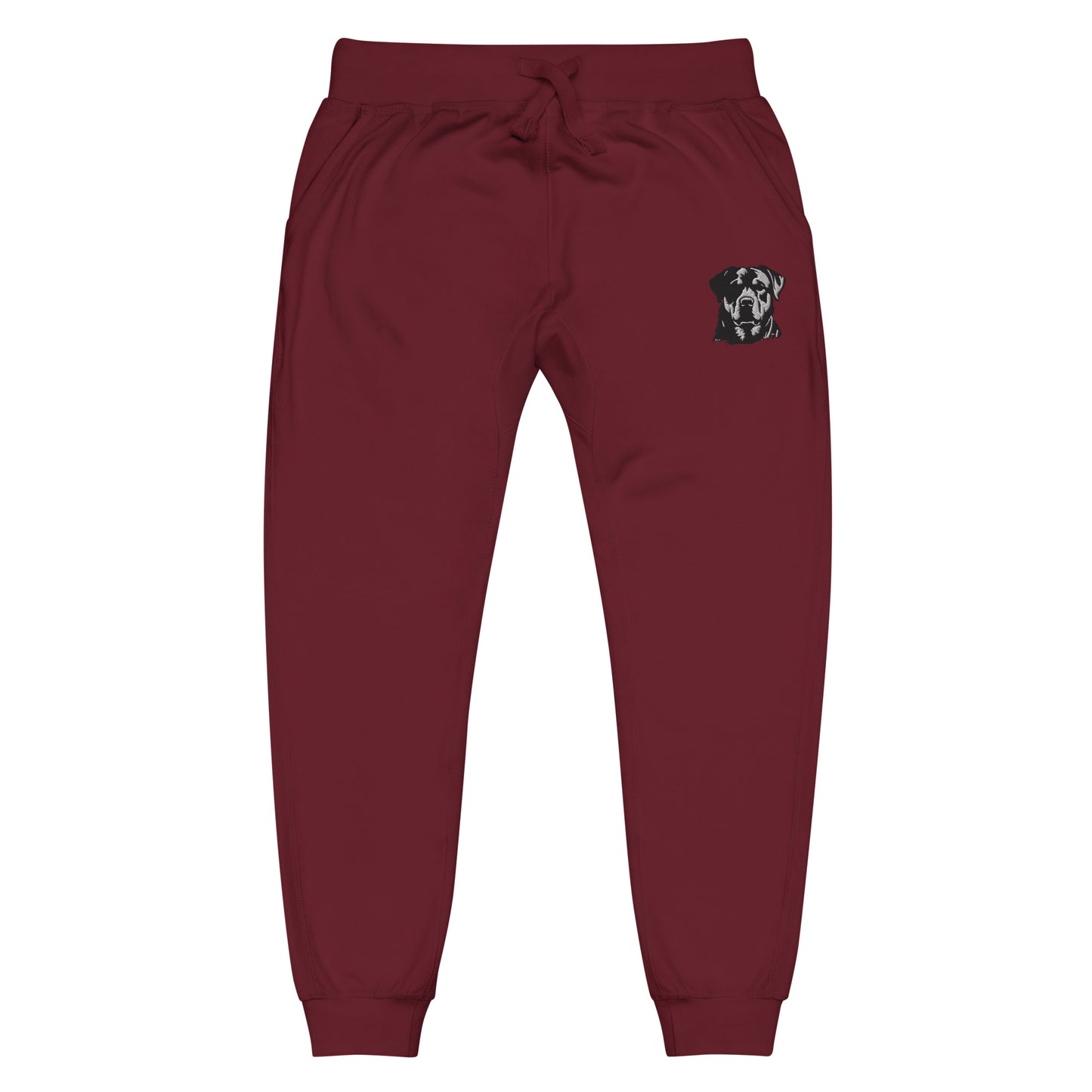 Embroidered Classic Rottie Fleece Sweatpants