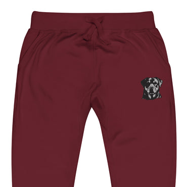 Embroidered Classic Rottie Fleece Sweatpants