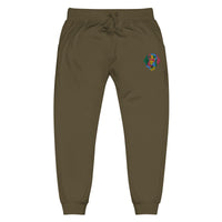 Embroidered Color Silly Lab Fleece Sweatpants