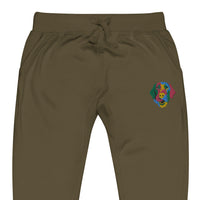 Embroidered Color Silly Lab Fleece Sweatpants