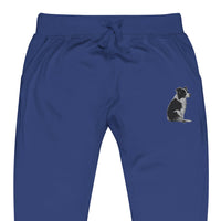 Embroidered Collie Craze Girl Fleece Sweatpants