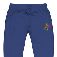 Embroidered Color Silly Lab Fleece Sweatpants