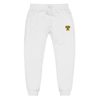 Embroidered Silly Lab fleece sweatpants