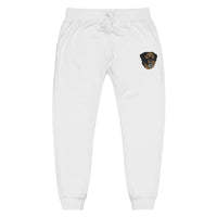 Embroidered Color Rottie  Fleece Sweatpants