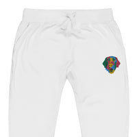 Embroidered Color Silly Lab Fleece Sweatpants