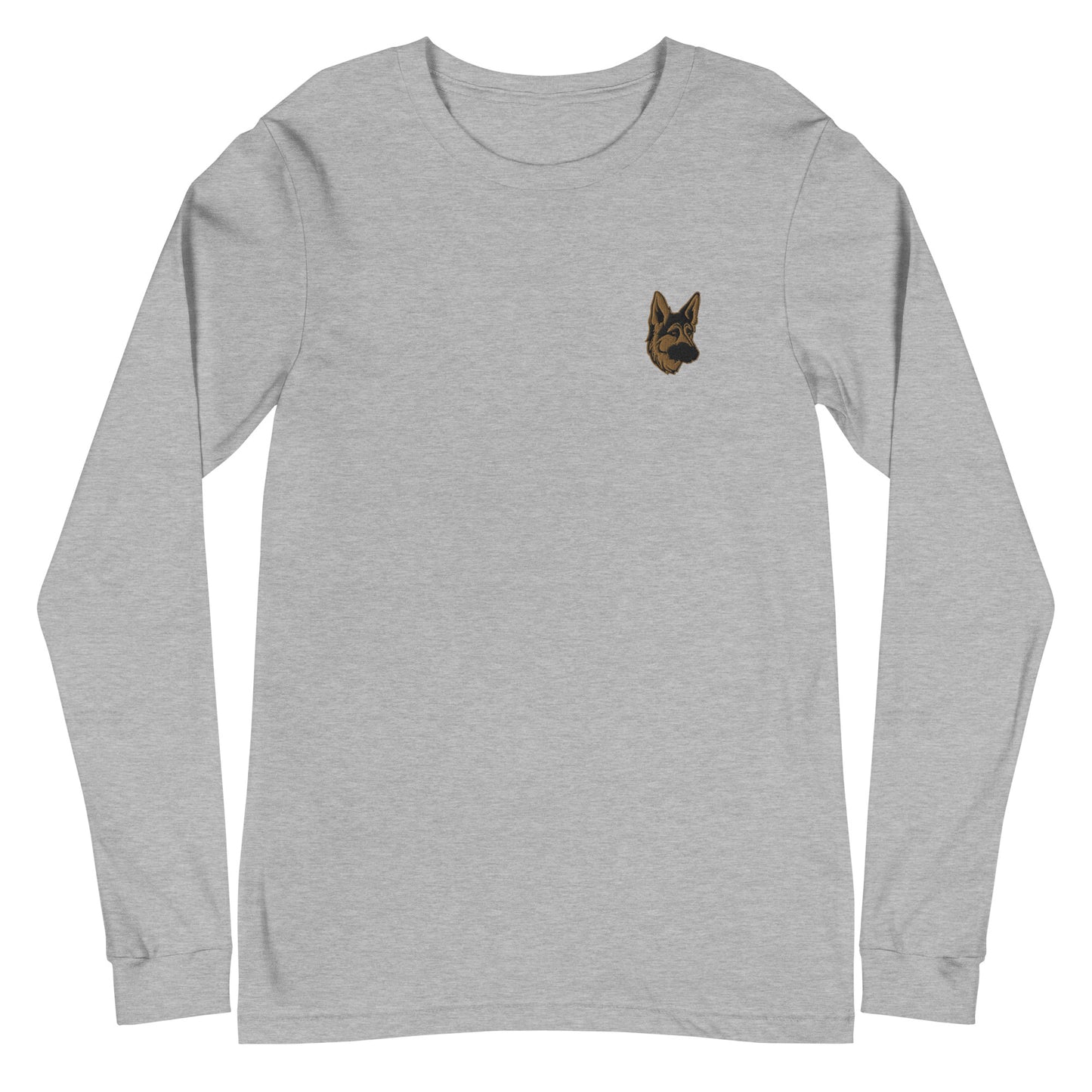 Embroidered Shepherd Girl Long Sleeve Tee