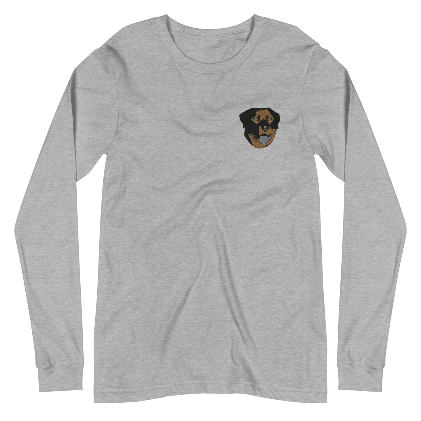 Embroidered Color Rottie Long Sleeve Tee