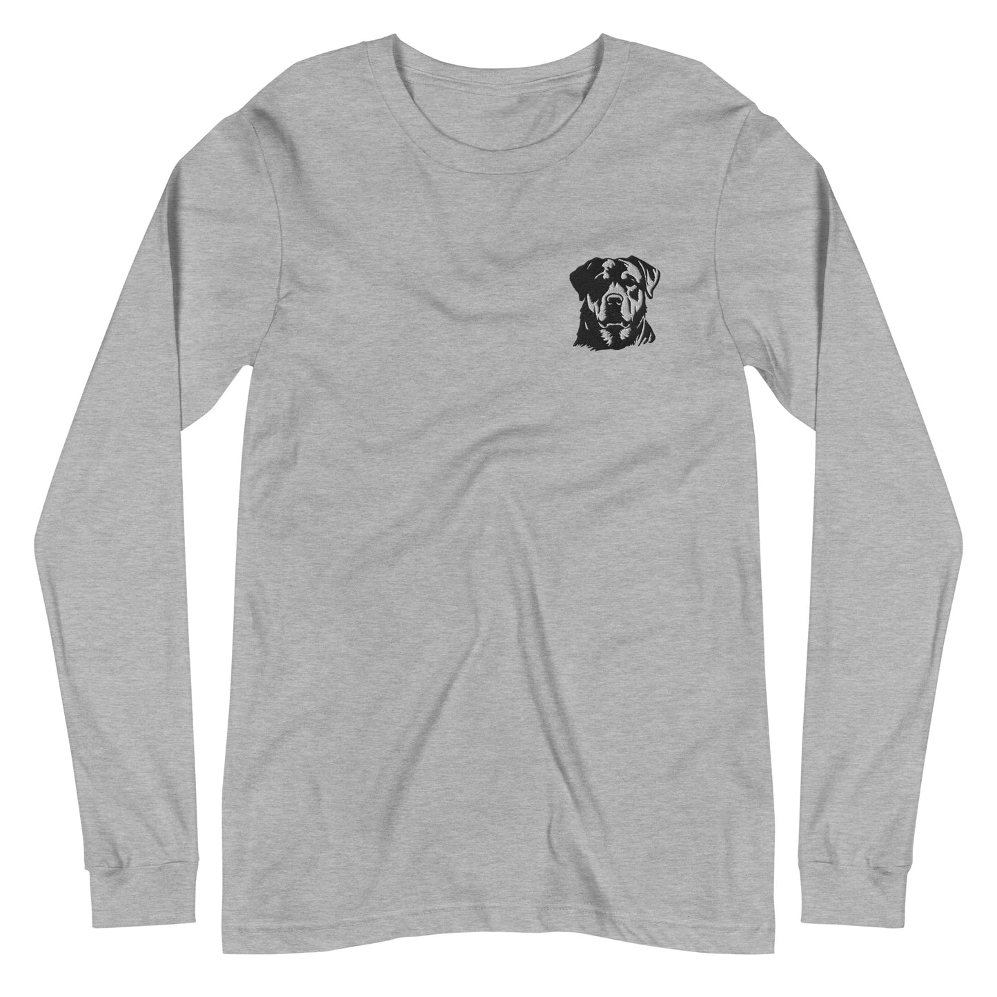 Embroidered Classic Rottie Long Sleeve Tee