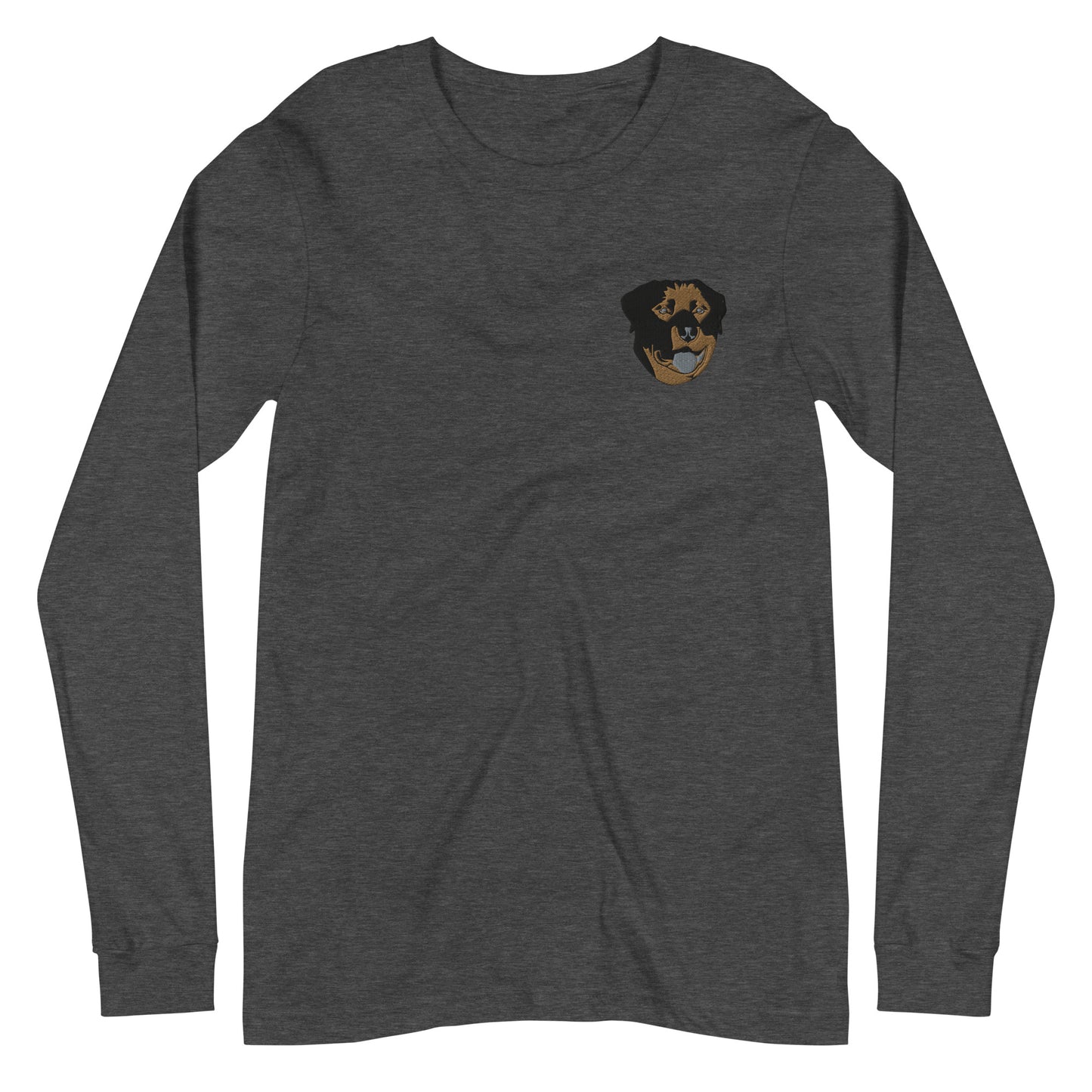 Embroidered Color Rottie Long Sleeve Tee