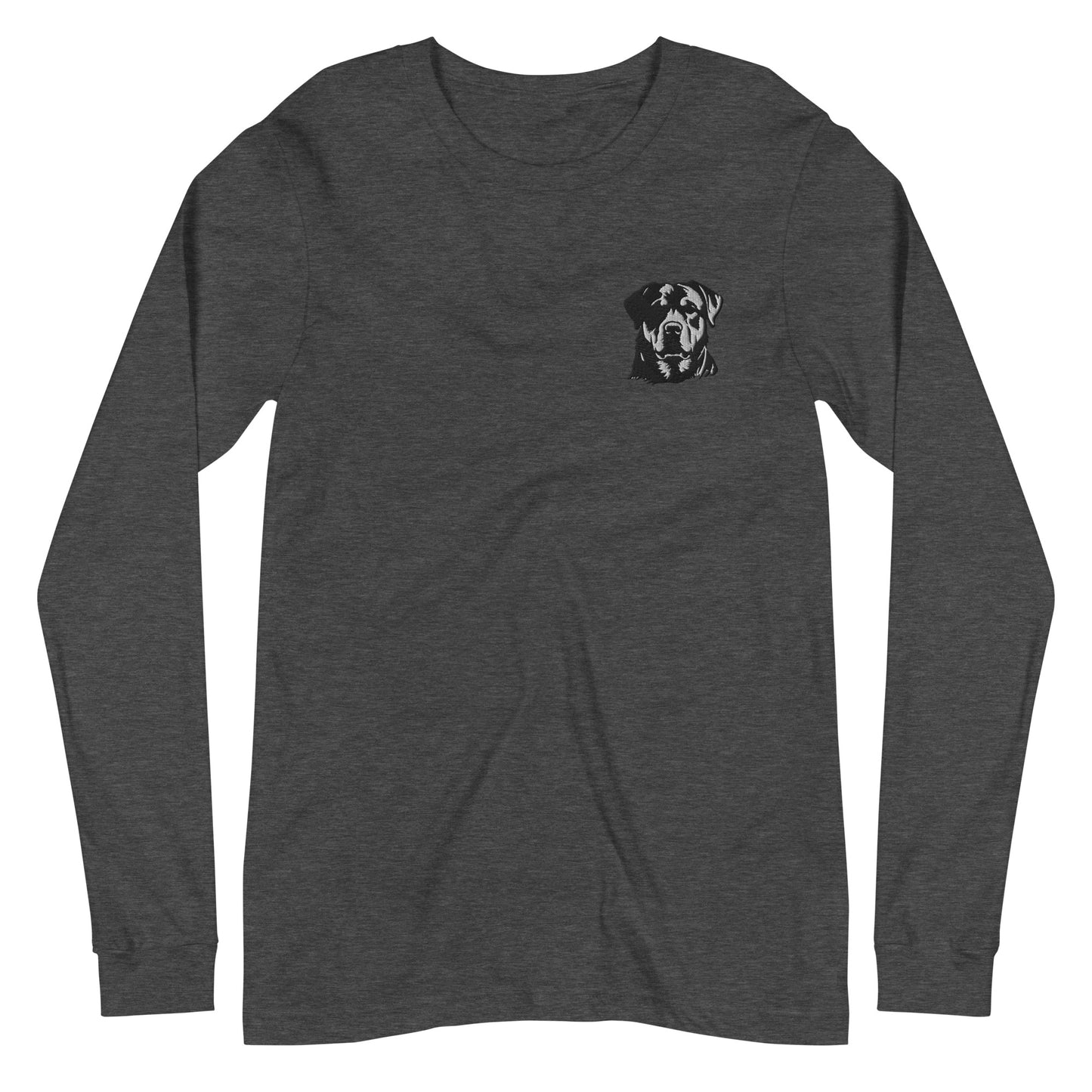 Embroidered Classic Rottie Long Sleeve Tee