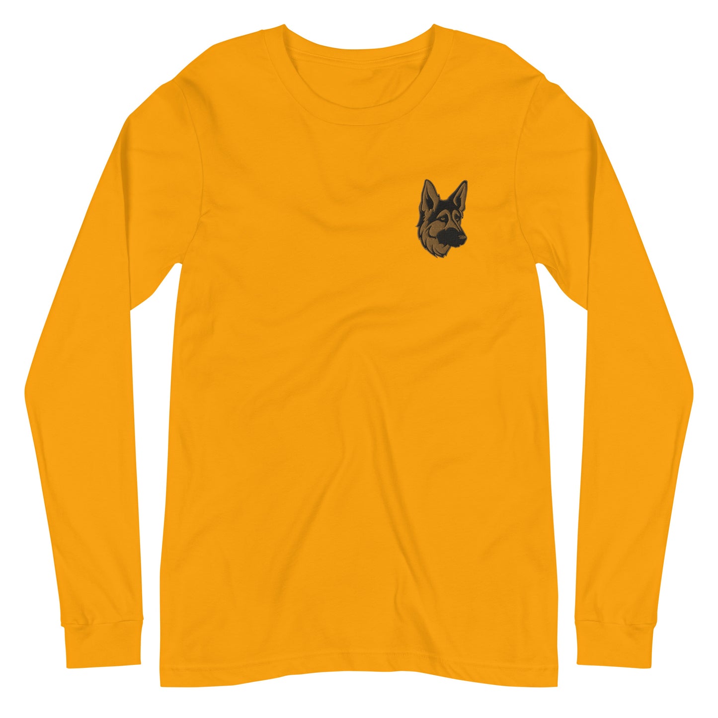 Embroidered Shepherd Girl Long Sleeve Tee