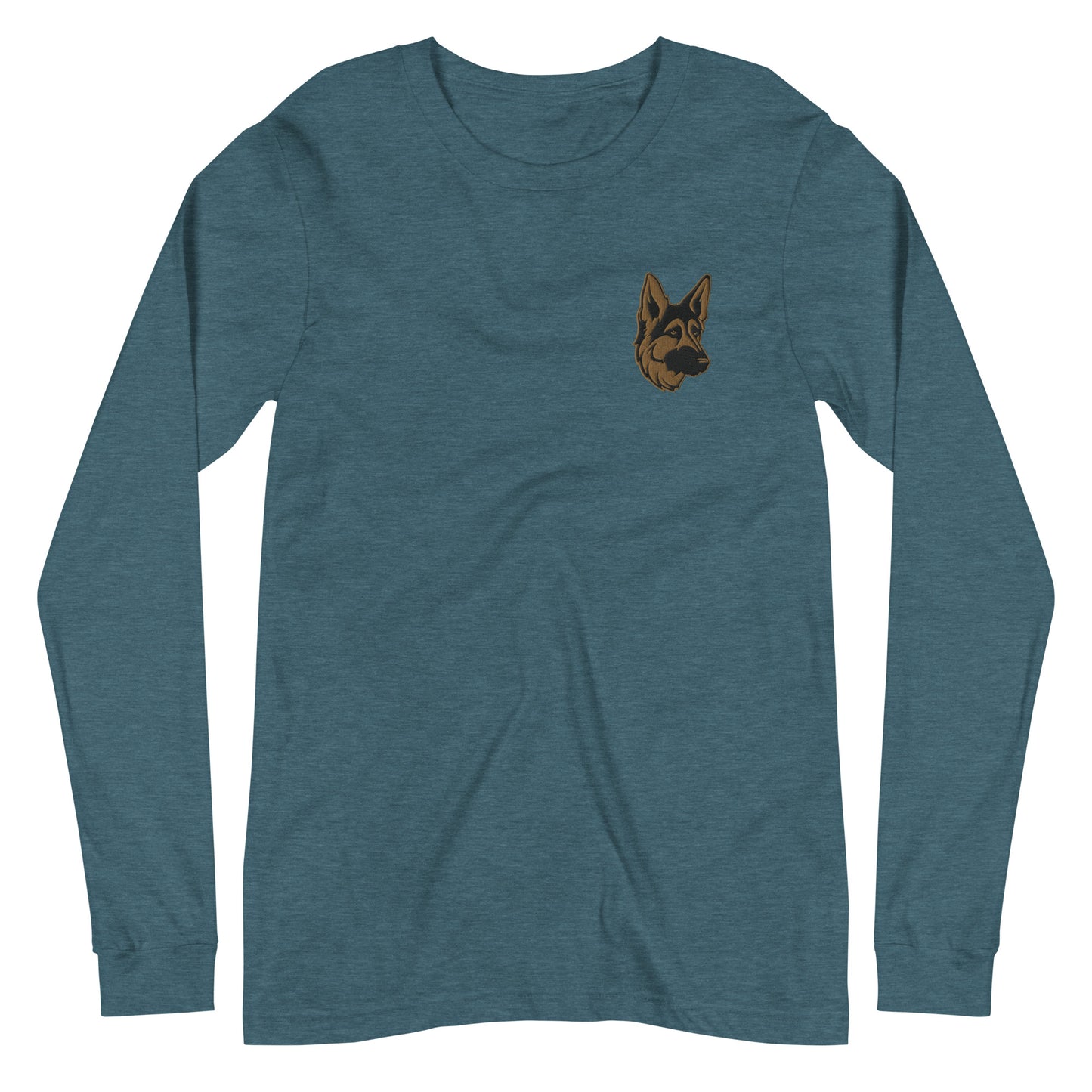 Embroidered Shepherd Girl Long Sleeve Tee