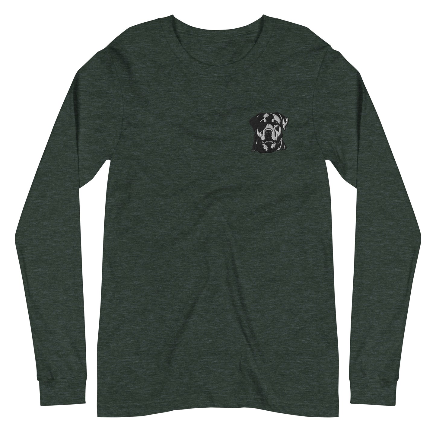 Embroidered Classic Rottie Long Sleeve Tee