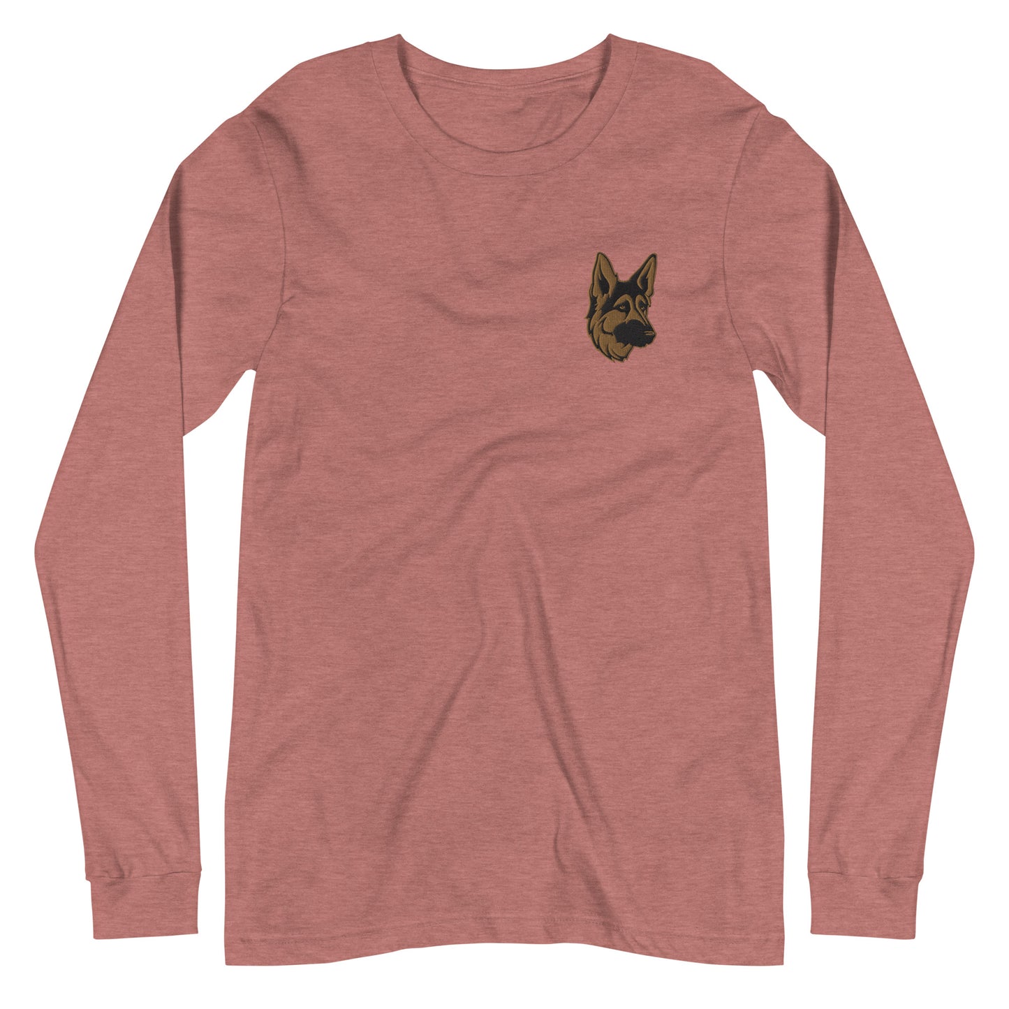 Embroidered Shepherd Girl Long Sleeve Tee