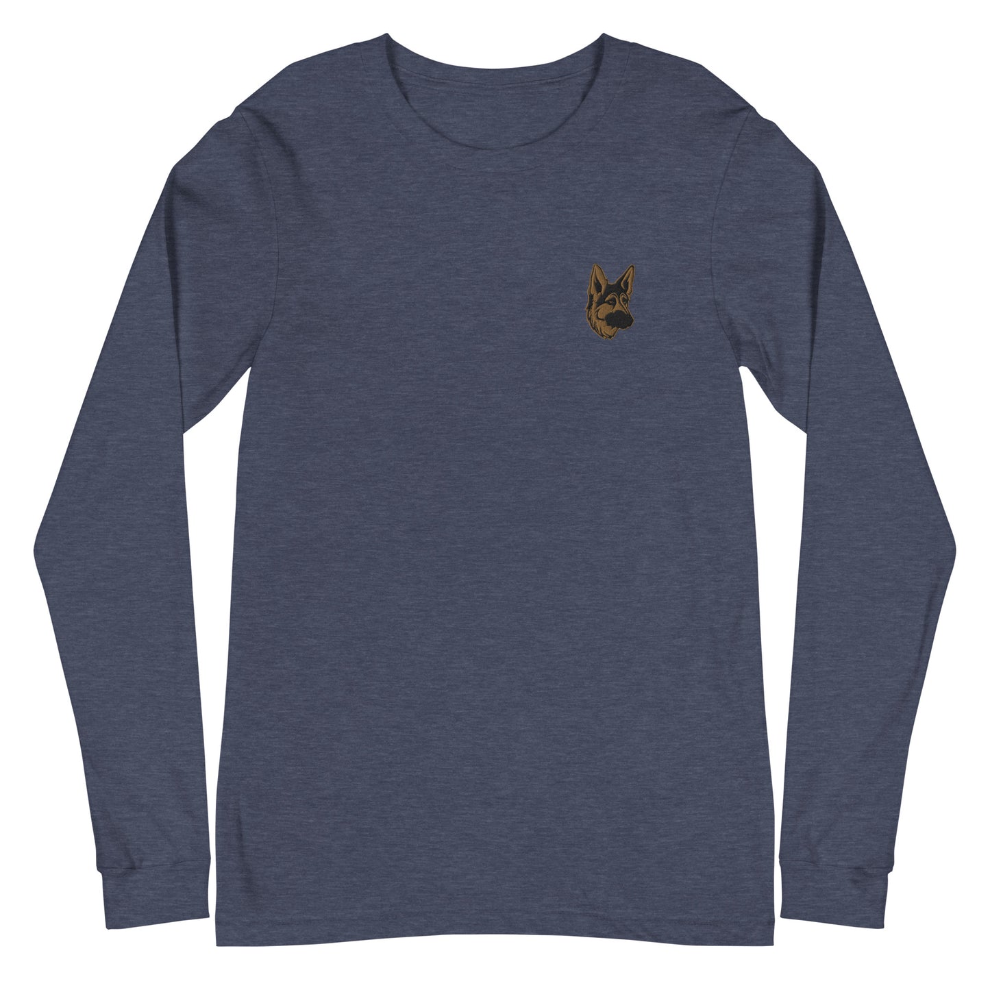 Embroidered Shepherd Girl Long Sleeve Tee