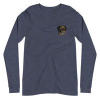 Embroidered Color Rottie Long Sleeve Tee