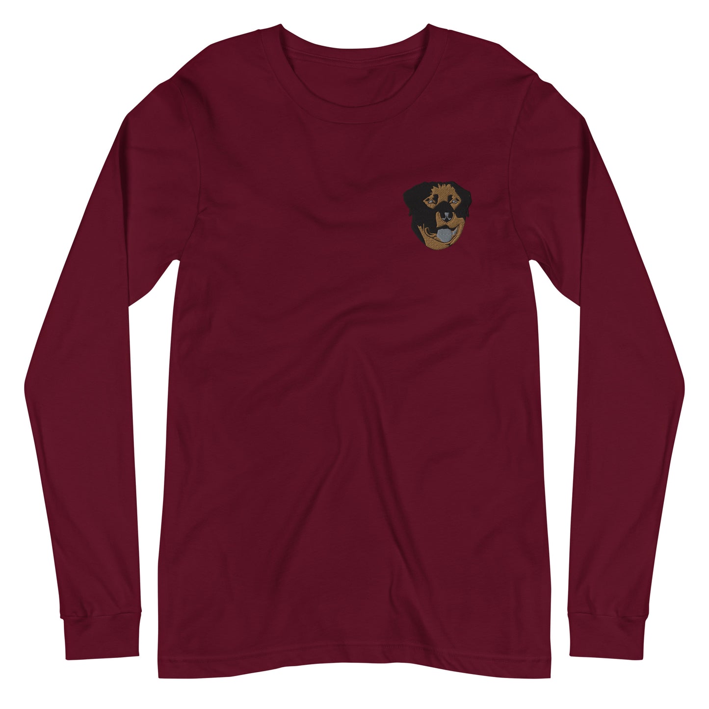 Embroidered Color Rottie Long Sleeve Tee