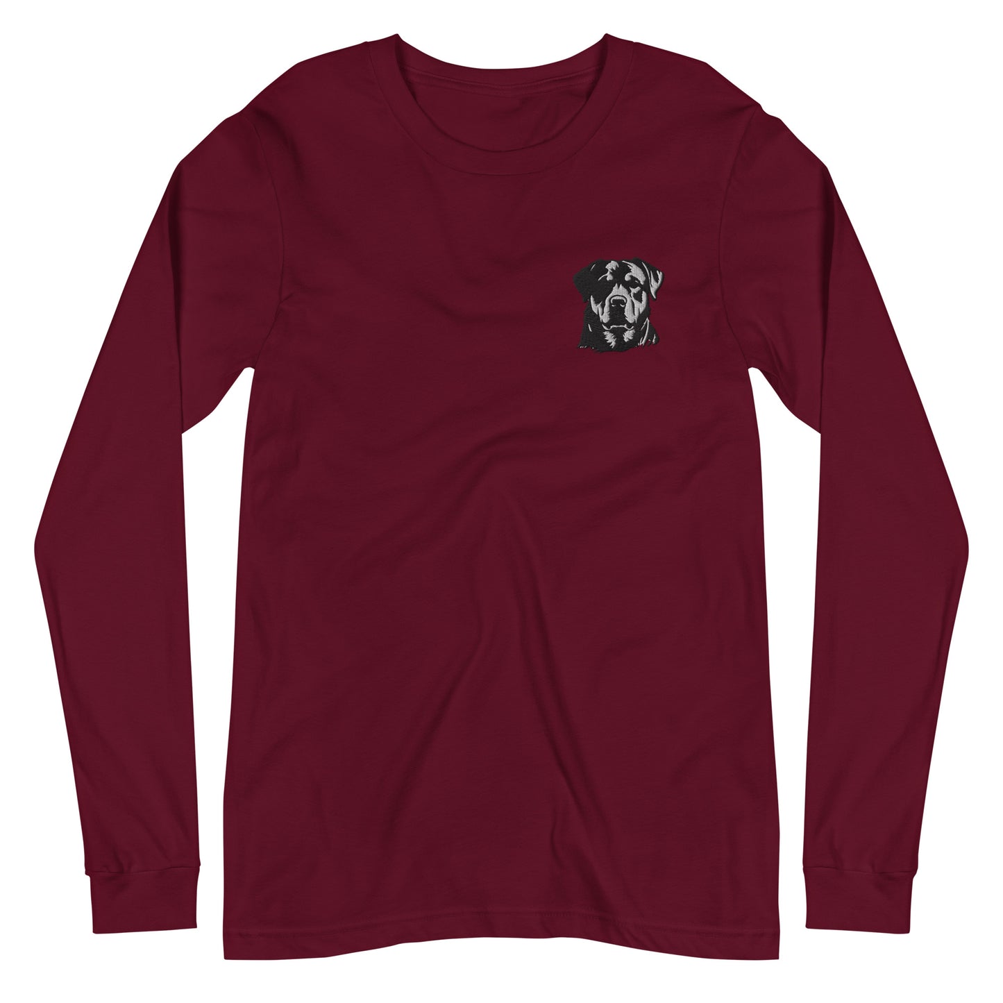 Embroidered Classic Rottie Long Sleeve Tee