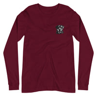 Embroidered Classic Rottie Long Sleeve Tee