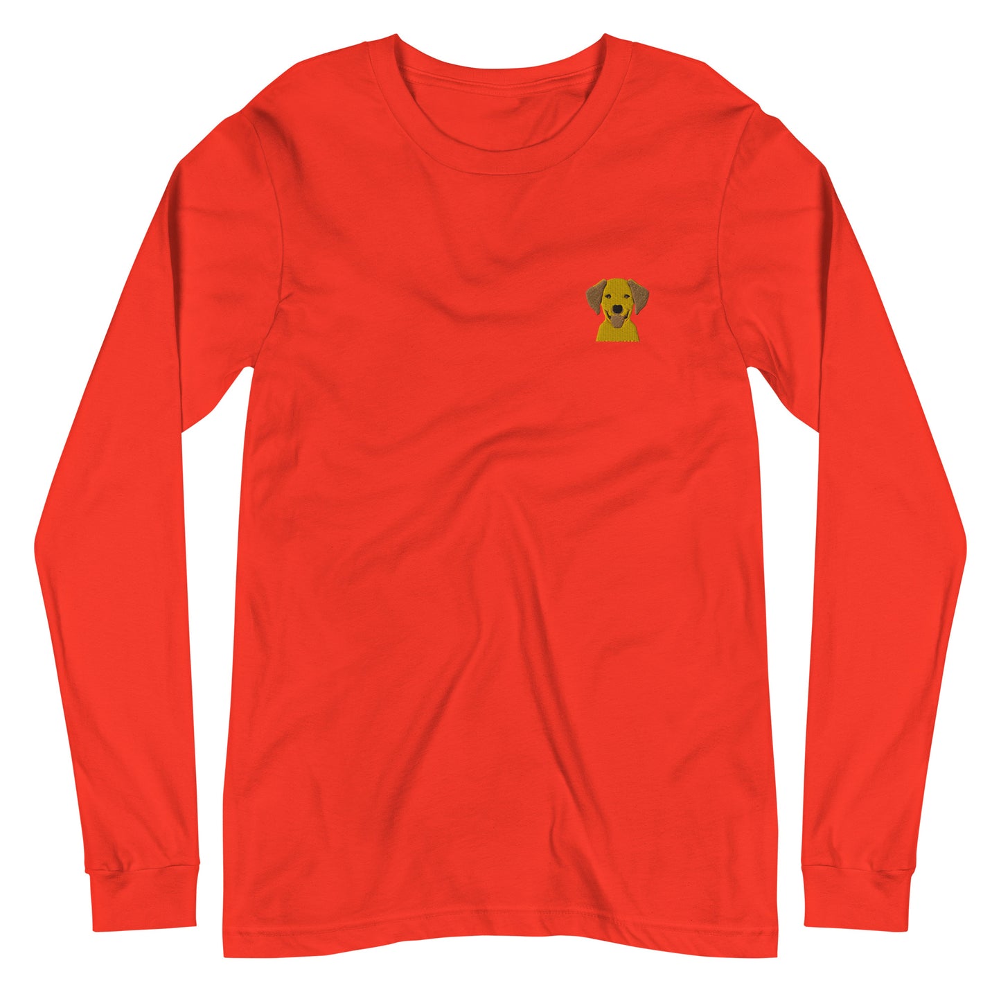 Embroidered Silly Lab Long Sleeve Tee