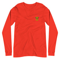 Embroidered Silly Lab Long Sleeve Tee