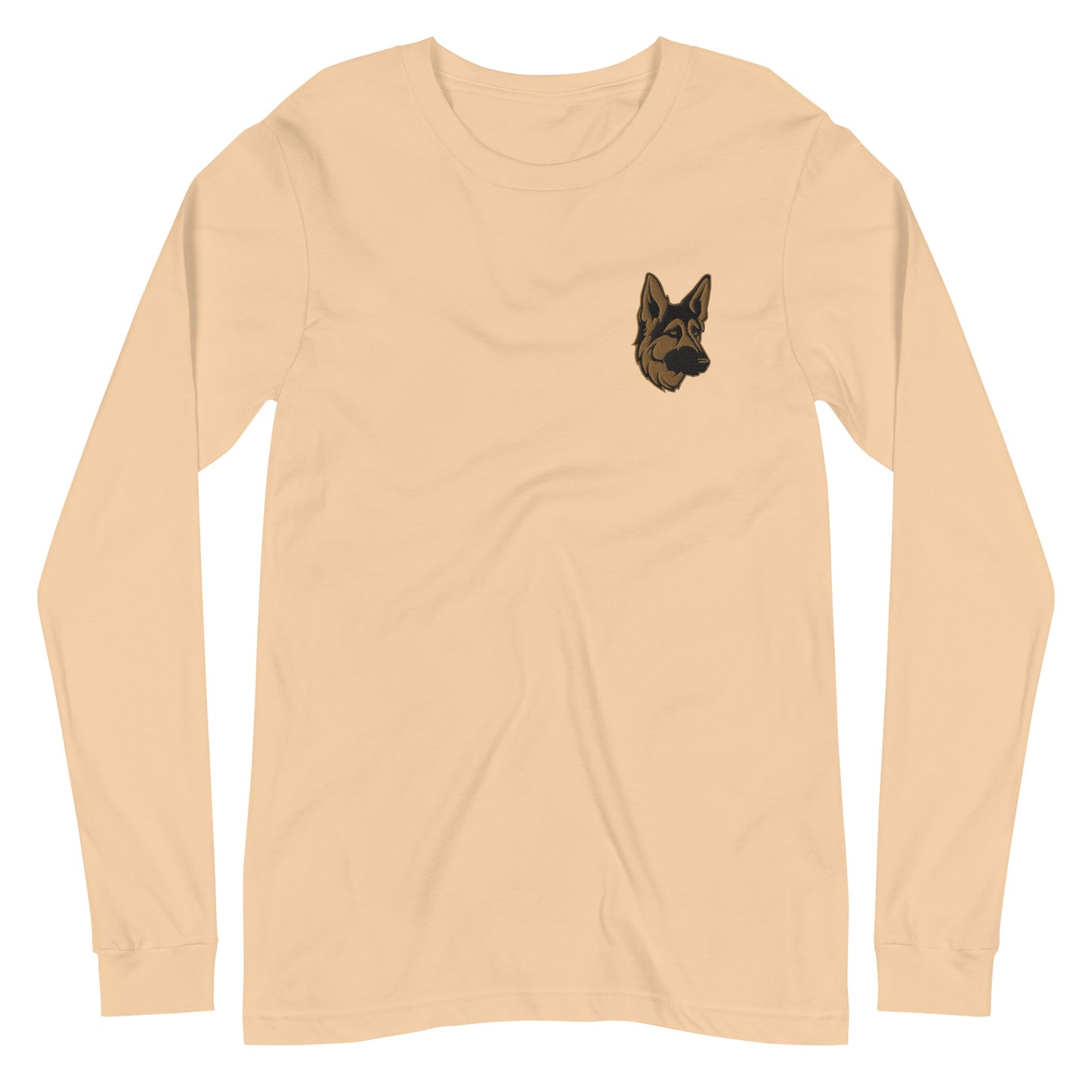 Embroidered Shepherd Girl Long Sleeve Tee