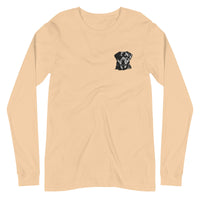 Embroidered Classic Rottie Long Sleeve Tee