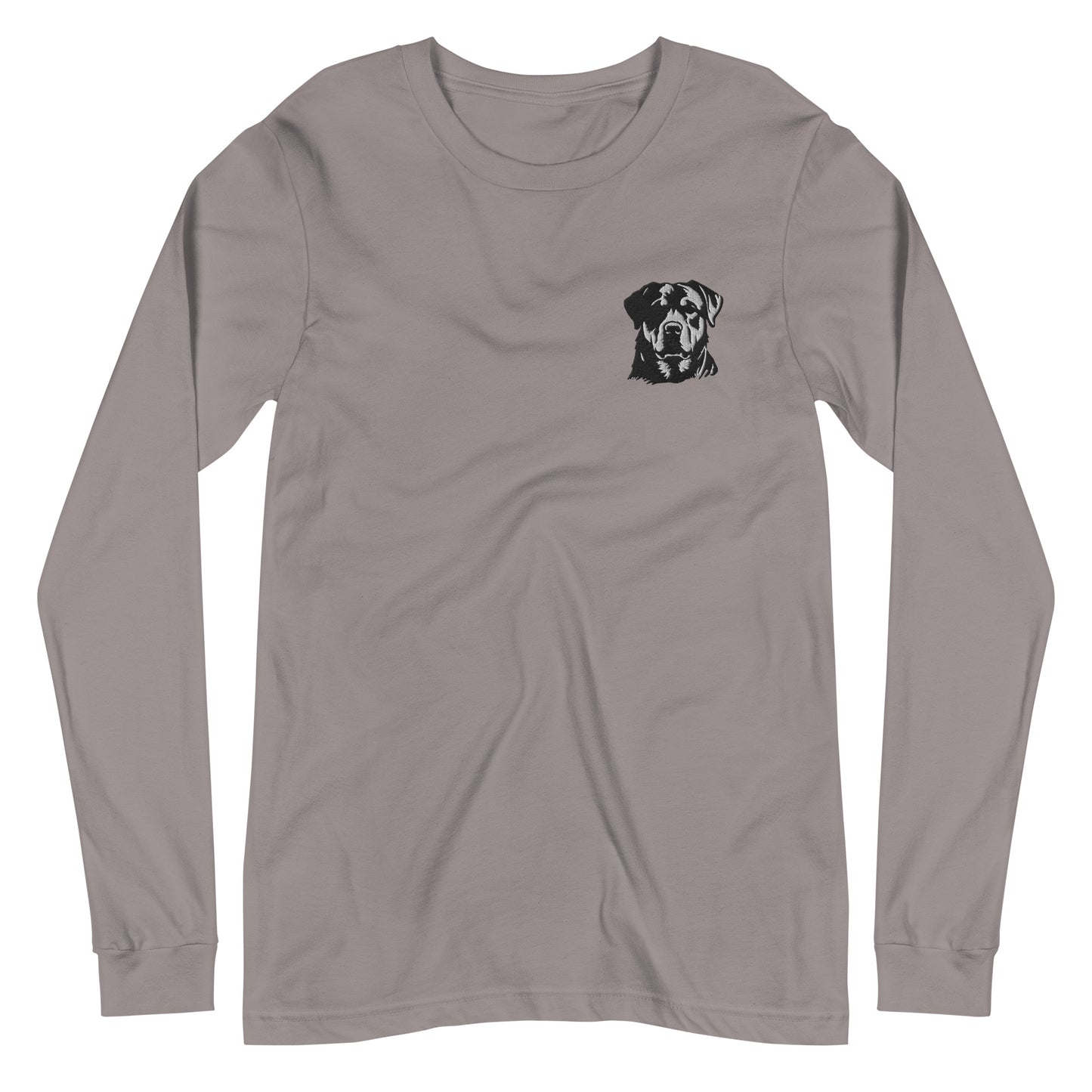 Embroidered Classic Rottie Long Sleeve Tee