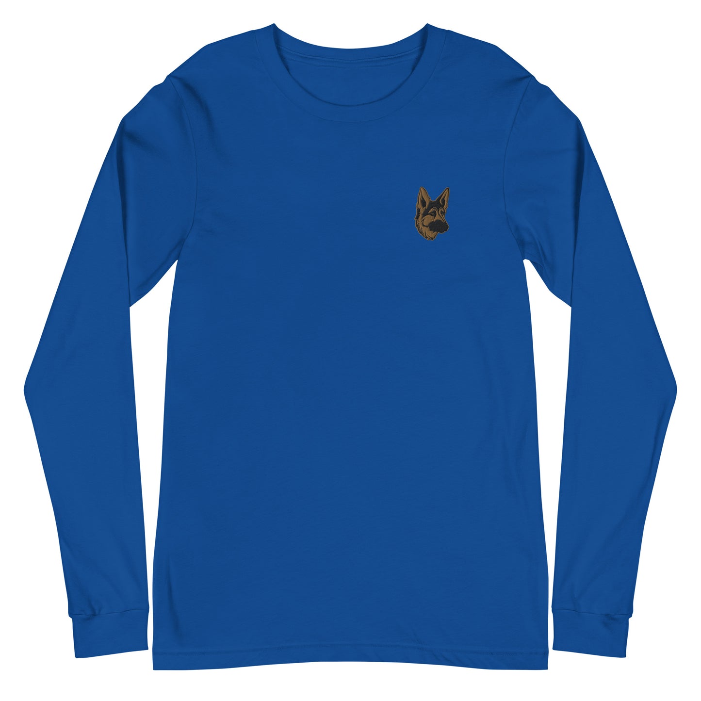 Embroidered Shepherd Girl Long Sleeve Tee