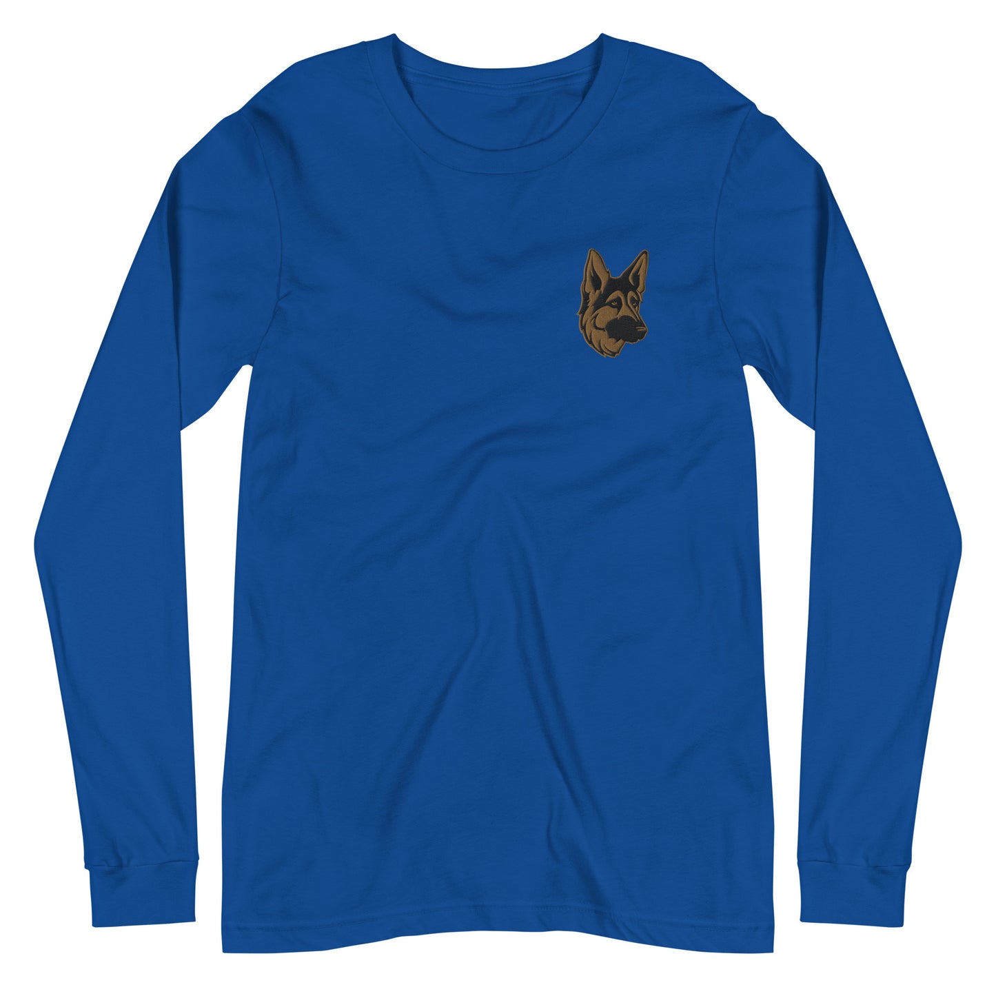 Embroidered Shepherd Girl Long Sleeve Tee