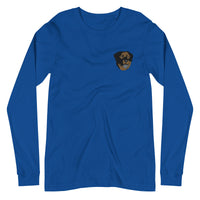 Embroidered Color Rottie Long Sleeve Tee