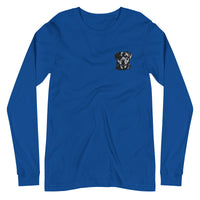 Embroidered Classic Rottie Long Sleeve Tee