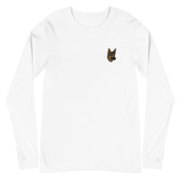 Embroidered Shepherd Girl Long Sleeve Tee