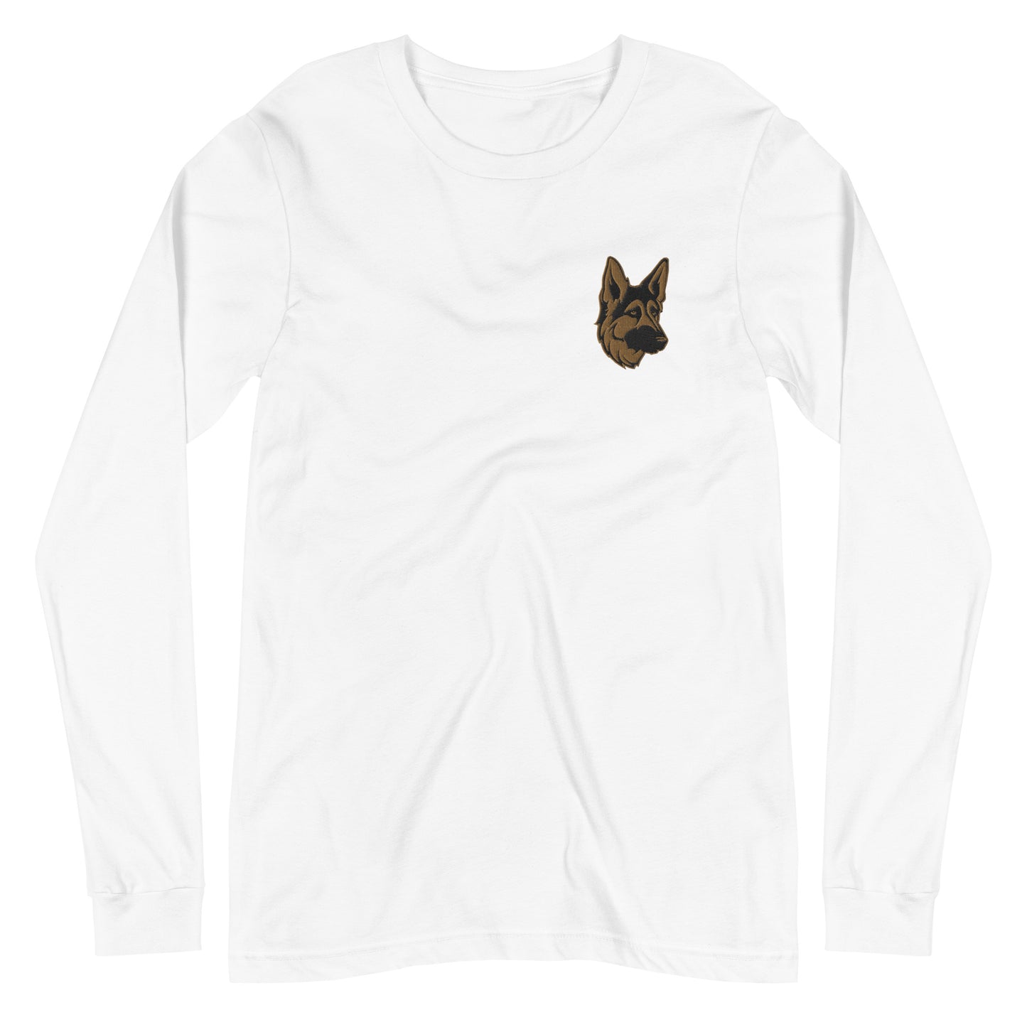 Embroidered Shepherd Girl Long Sleeve Tee