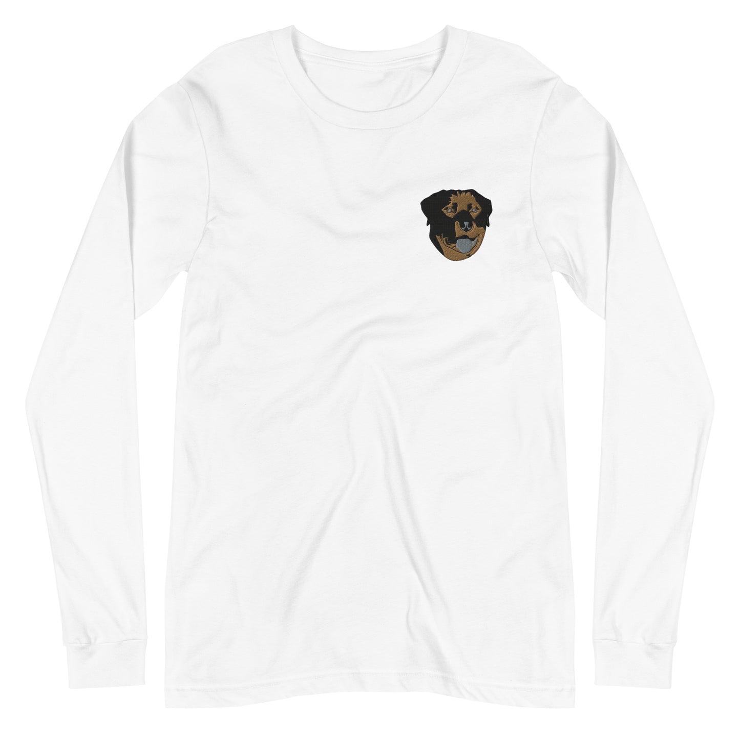 Embroidered Color Rottie Long Sleeve Tee