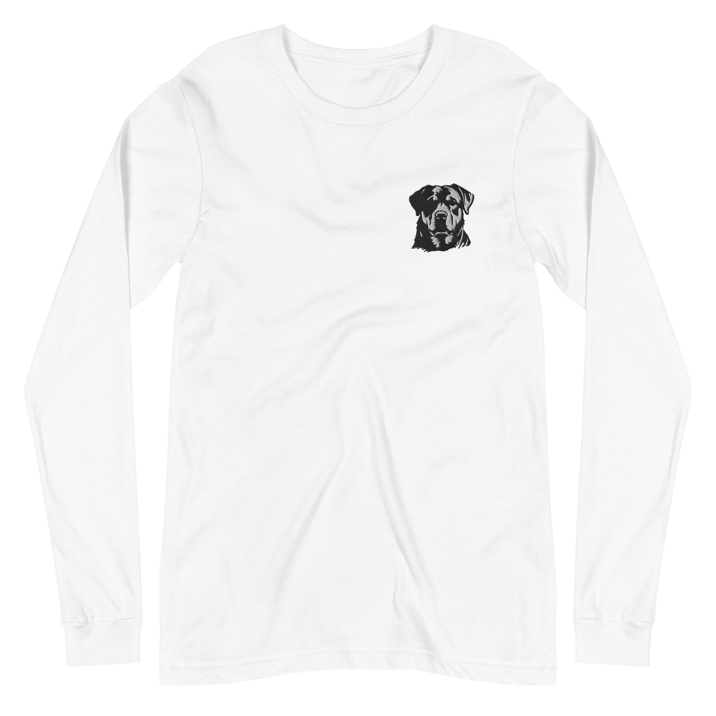 Embroidered Classic Rottie Long Sleeve Tee