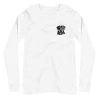 Embroidered Classic Rottie Long Sleeve Tee