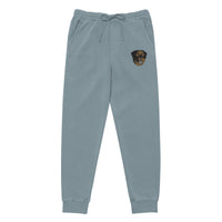 Embroidered Color Rottie Pigment-dyed Sweatpants