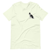 Embroidered Collie Craze Boy T-Shirt